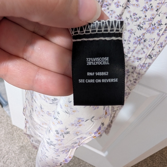 NWT Torrid Ditsy Floral Dew Challis Halter Hi Low Dress in Size 2 (18/20) - Picture 15 of 15